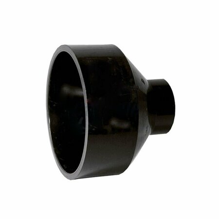 AMERICAN IMAGINATIONS 4 in. x 3 in. Round ABS Reducing Coupling AI-38745